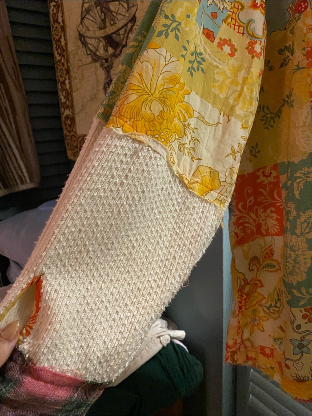 POL Patchwork Button Up - Picture 6 of 9